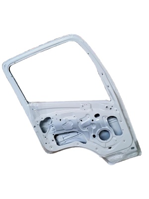Дверь левая JAC N80 N120 Компас 12 (белая) (каркас) (6100030LE090NXA-WV)